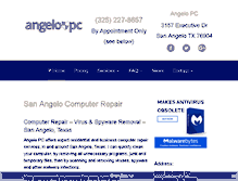 Tablet Screenshot of angelopc.com